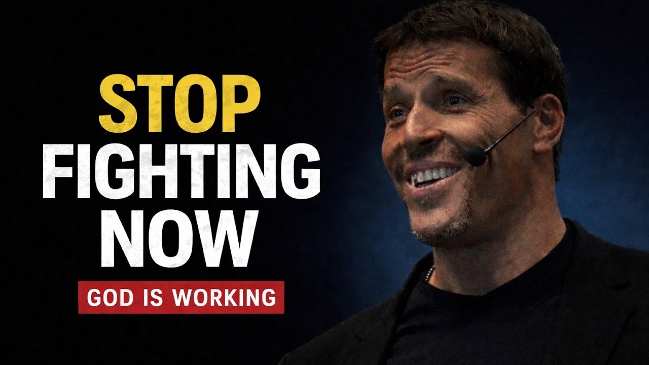 STOP FIGHTING NOW  GOD IS WORKING(power full motivational video )Tony Robbins speech 2026