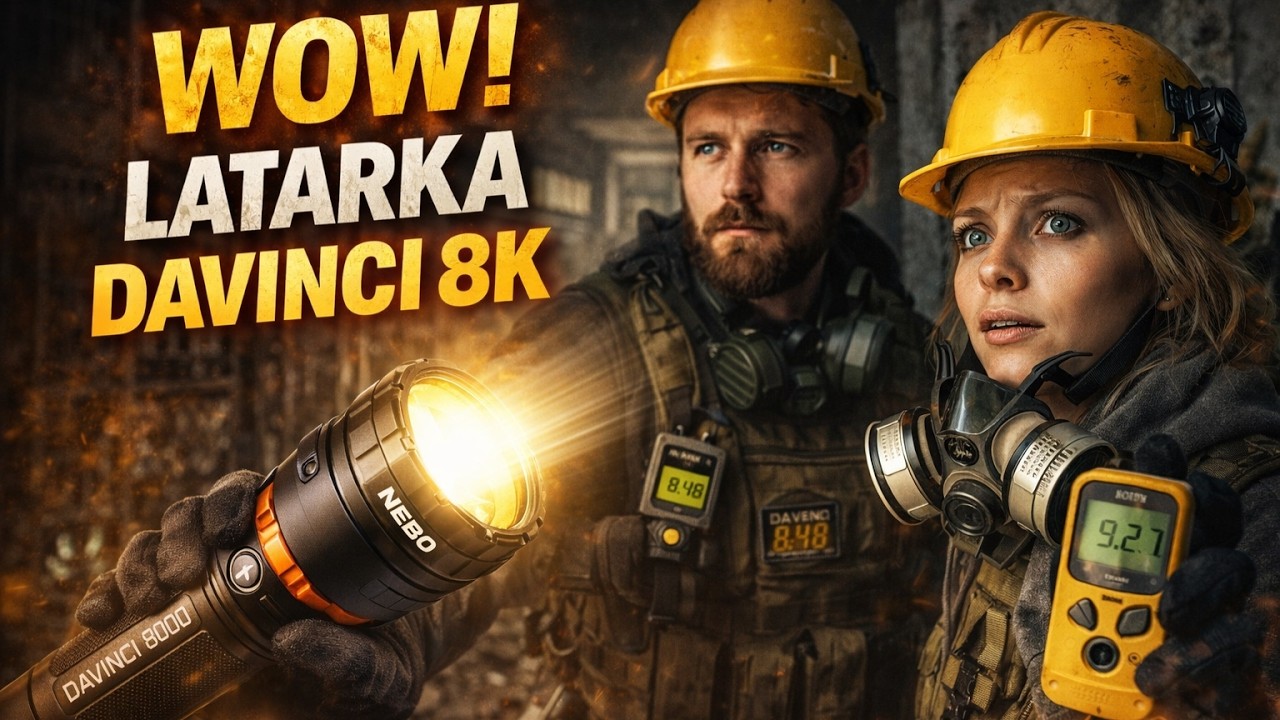 Latarka Nebo Davinci 8000, czy na pewno 8K?