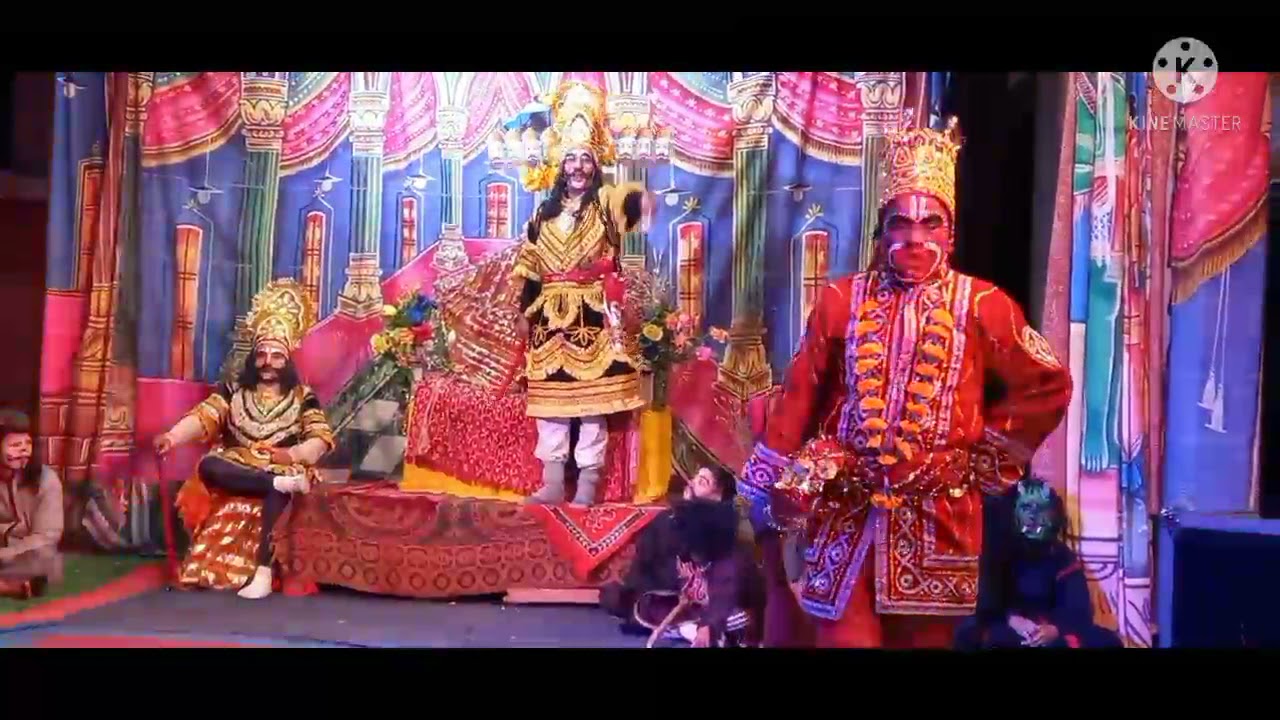 आदर्श अगस्त्य रामलीला समिति अगस्त्यमुनि 1 part#अंगद रावण संवाद