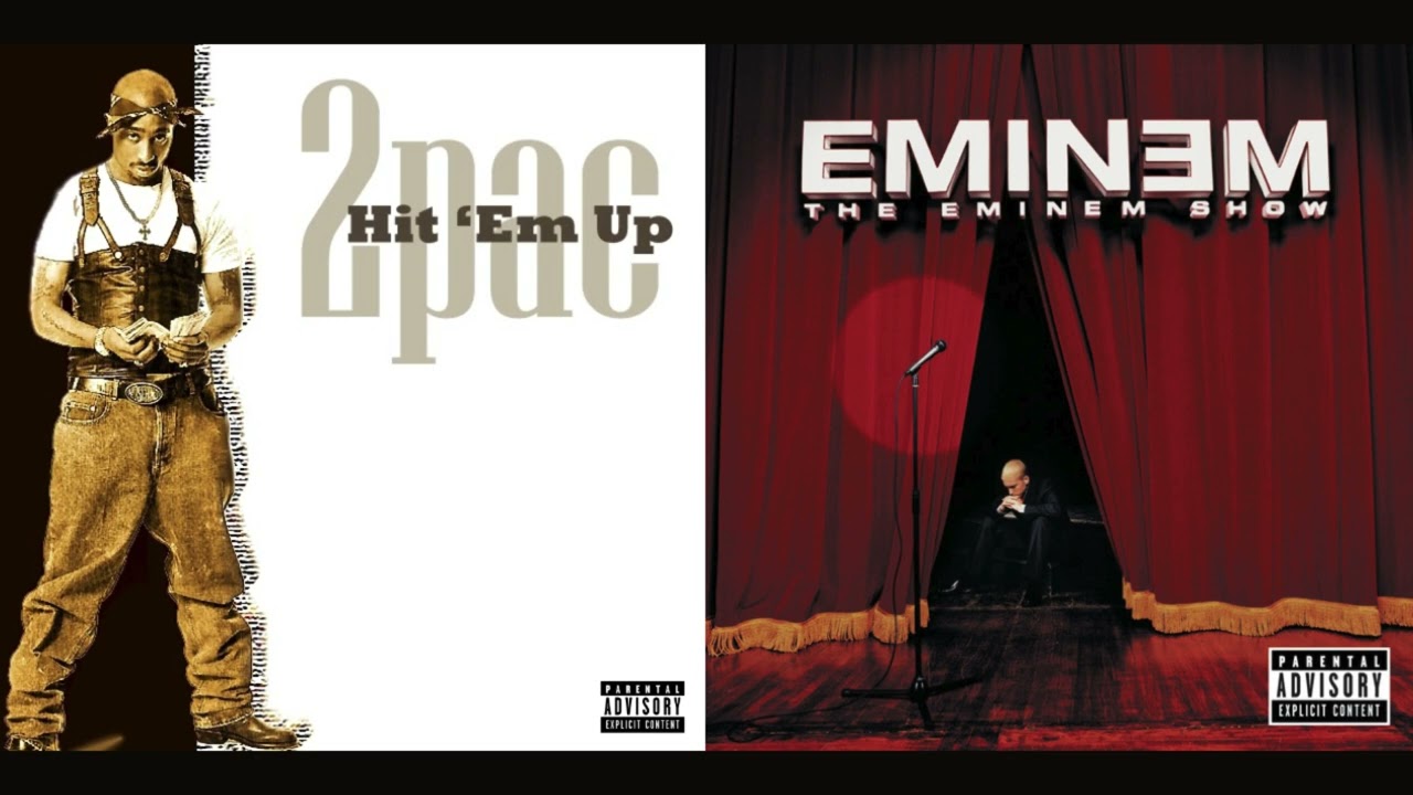 2Pac - Hit 'Em Up VS Eminem - Without Me (Mashup)