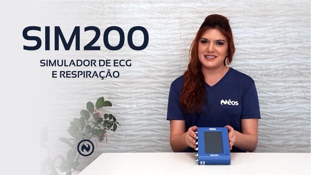 Simulador de ECG e Respiração SIM200 - Néos