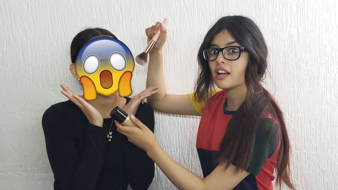 SISTER DOES MY MAKEUP / SISTER TAG | YADIRA Y.