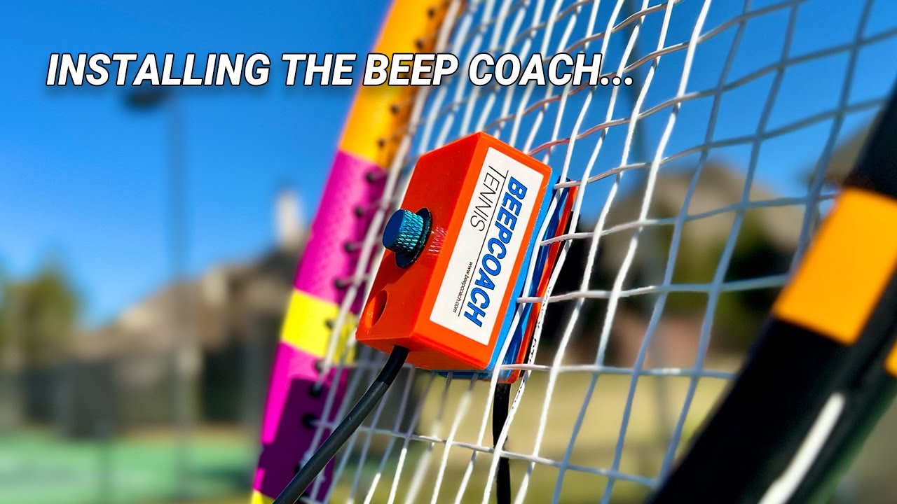 How To Apply The Beep Coach Tennis Training Aid