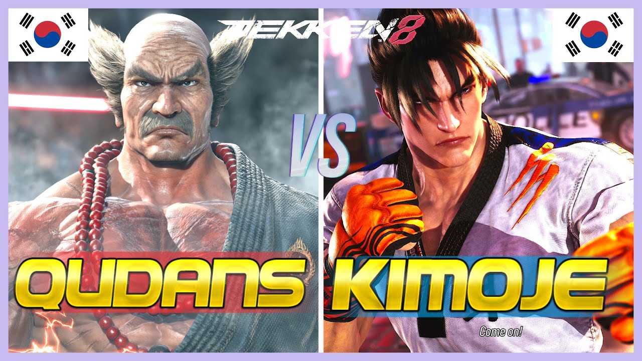 Tekken 8 ▰ QUDANS (Heihachi) Vs KIMOJI (Jin) ▰ Ranked Matches