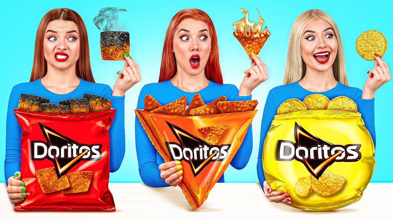אתגר מזון לצורה גיאומטרית | רגעים מצחיקים Multi DO Smile