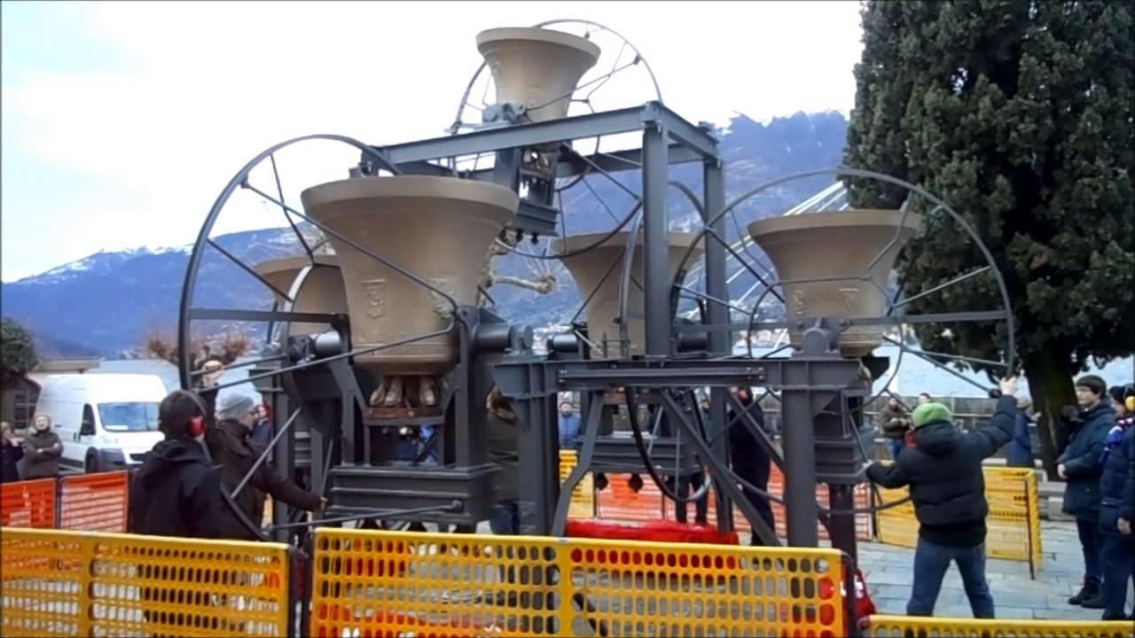 Le nuove campane di San Giovanni di Bellagio (CO) - Concerto solenne