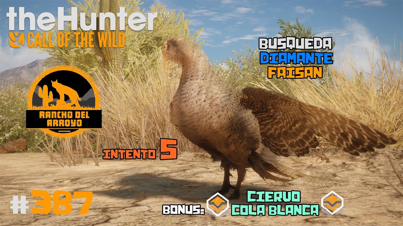 🦌theHunter: Call of the Wild #387 | EN BUSCA DEL DIAMANTE DE FAISÁN - INTENTO 5 | Español
