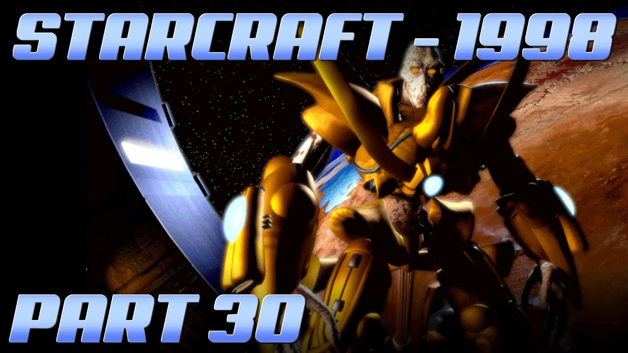 Starcraft 1998 - Protoss Campaign Mission 10 - Eye of the Storm | Retro Gaming Nostalgia in 4K