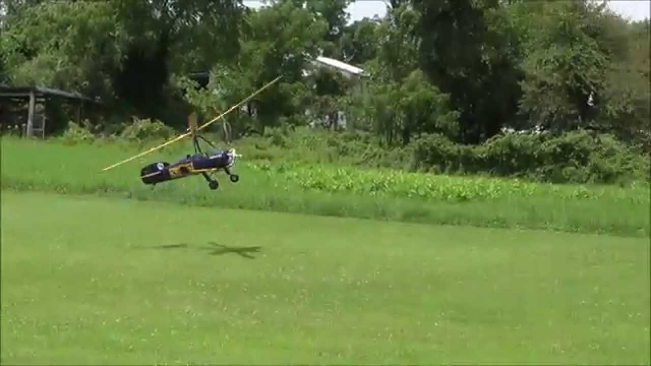 RC Pitcairn PCA-2 Autogiro With Scale Blades