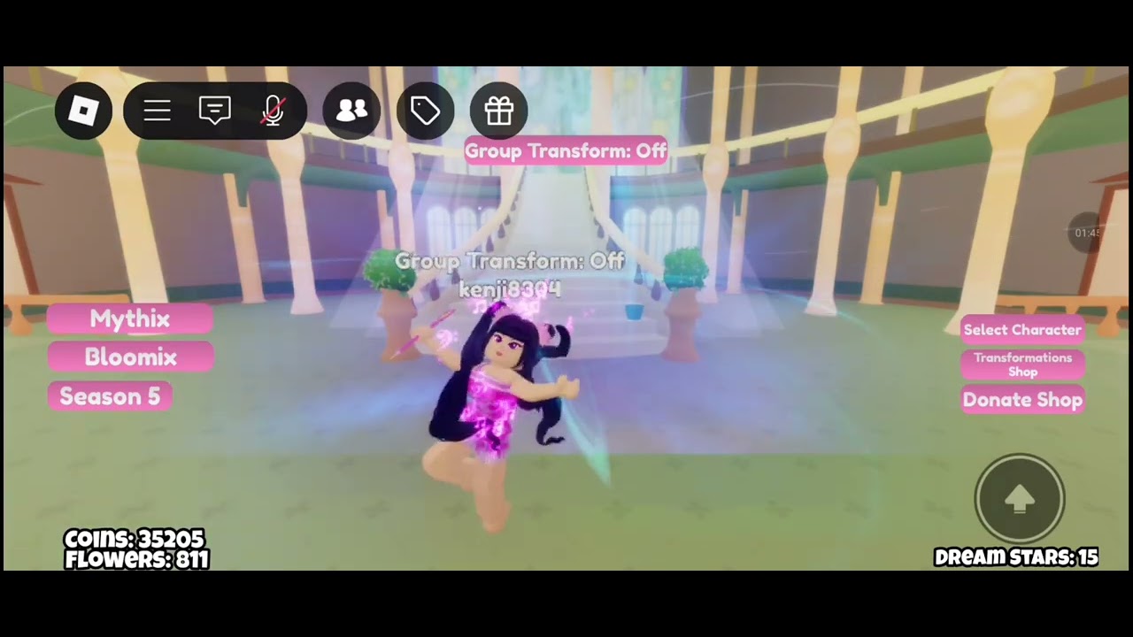 Bloom Mythix+Bloom Prototype Mythix+Musa Mythix+Mirta in Realm Of Light On Roblox 