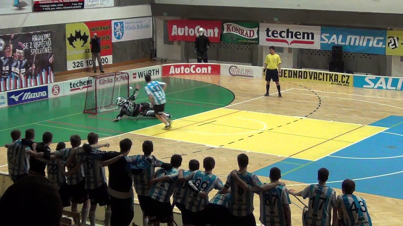 Nájezdy Technology Florbal MB - Tatran Omlux Střešovice (3. ČF play-off G2  ligy)