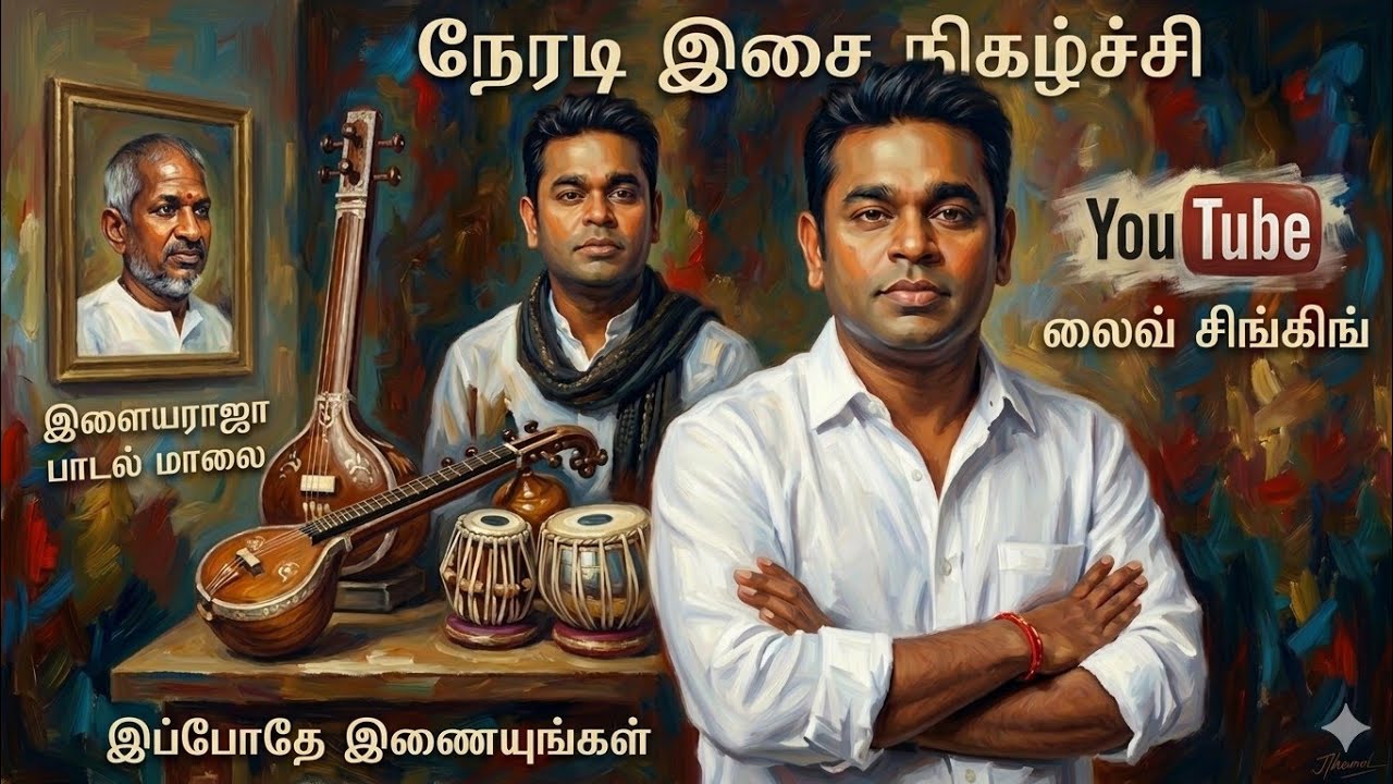 #live மனம் கவர்ந்த தமிழ் திரை இசை பாடல்கள்... #spblive #ilayarajalive #liveinconcert  #arrahmanlive