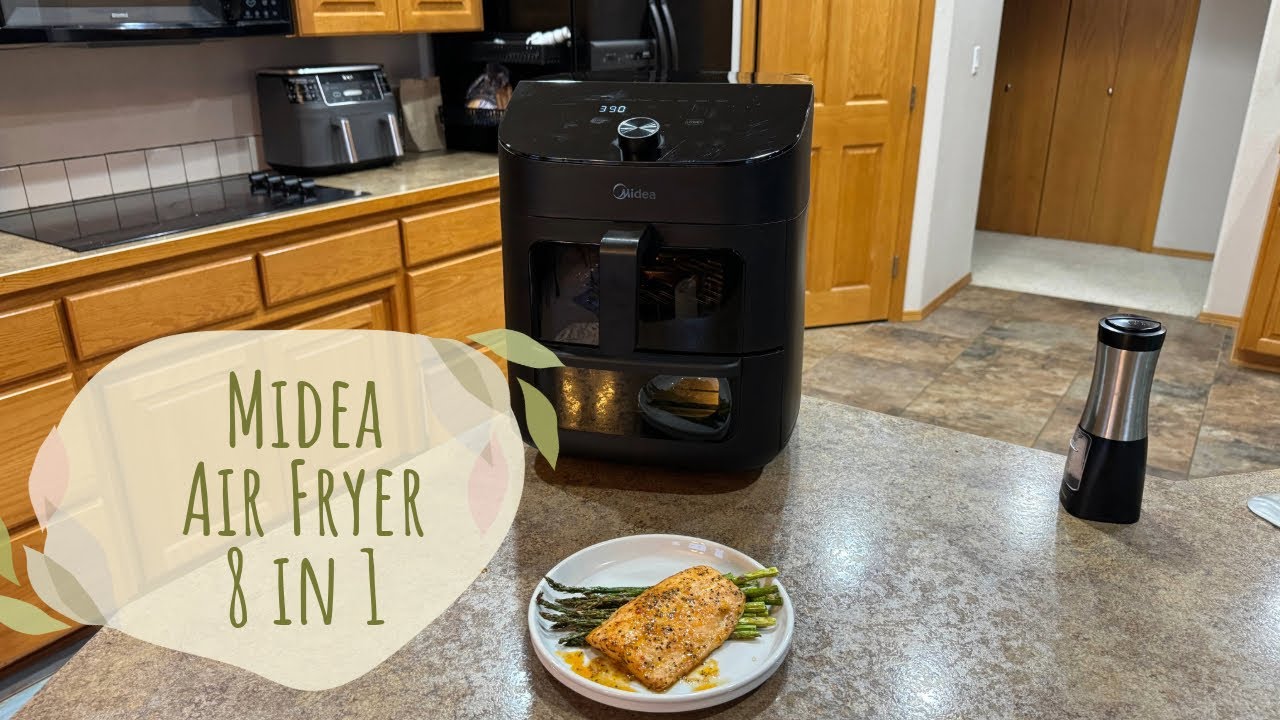 Ultimate Cooking Versatility: Midea 11 Quart Dual Basket Air Fryer Oven With 8 Functions!