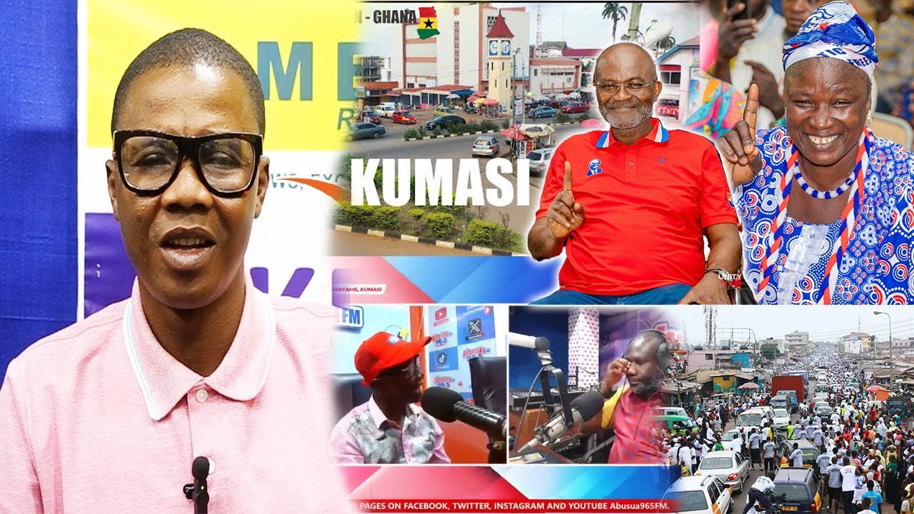 BREAK!! Kennedy Agyapong fever hits Ashanti Region