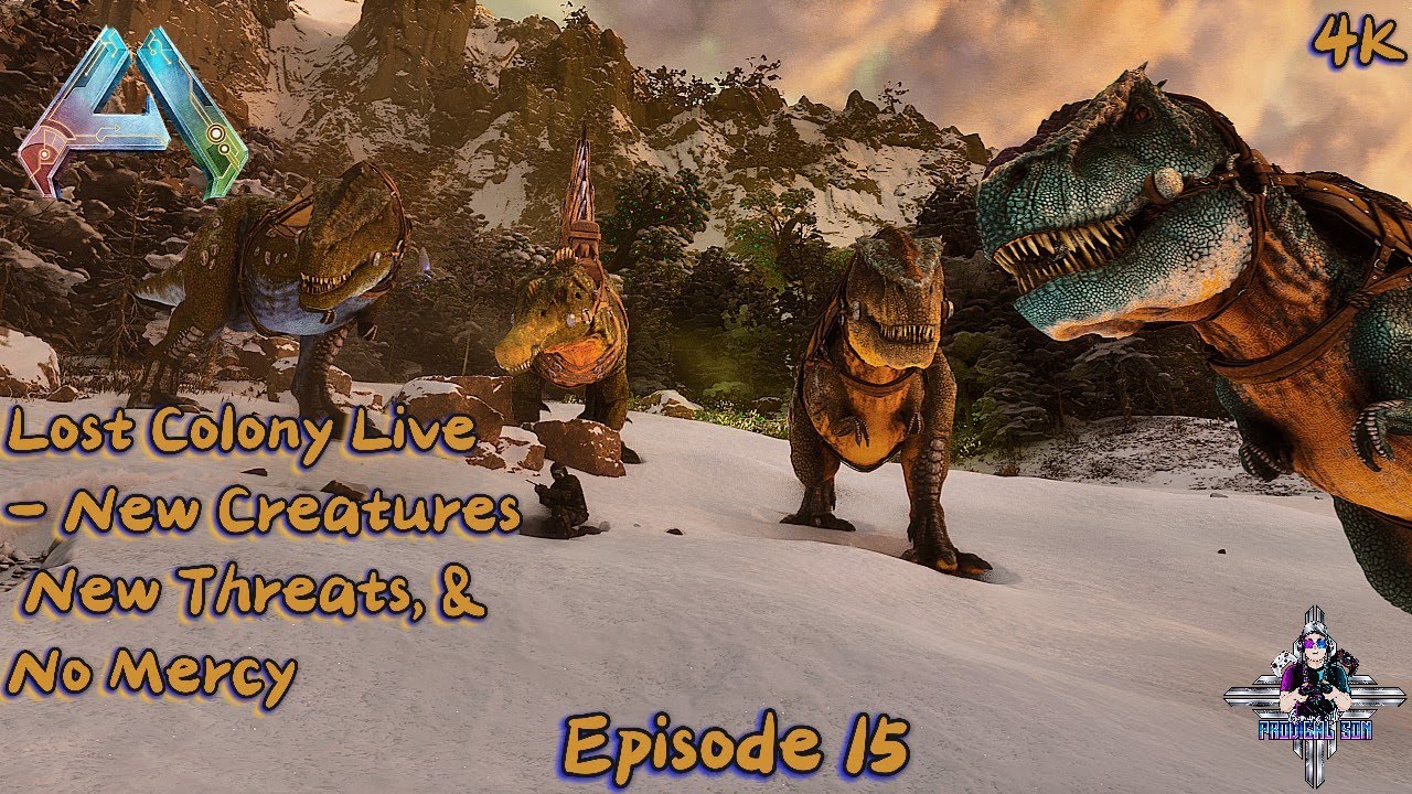 Ark Lost Colony LIVE — New Creatures, New Threats, No Mercy (Portrait)