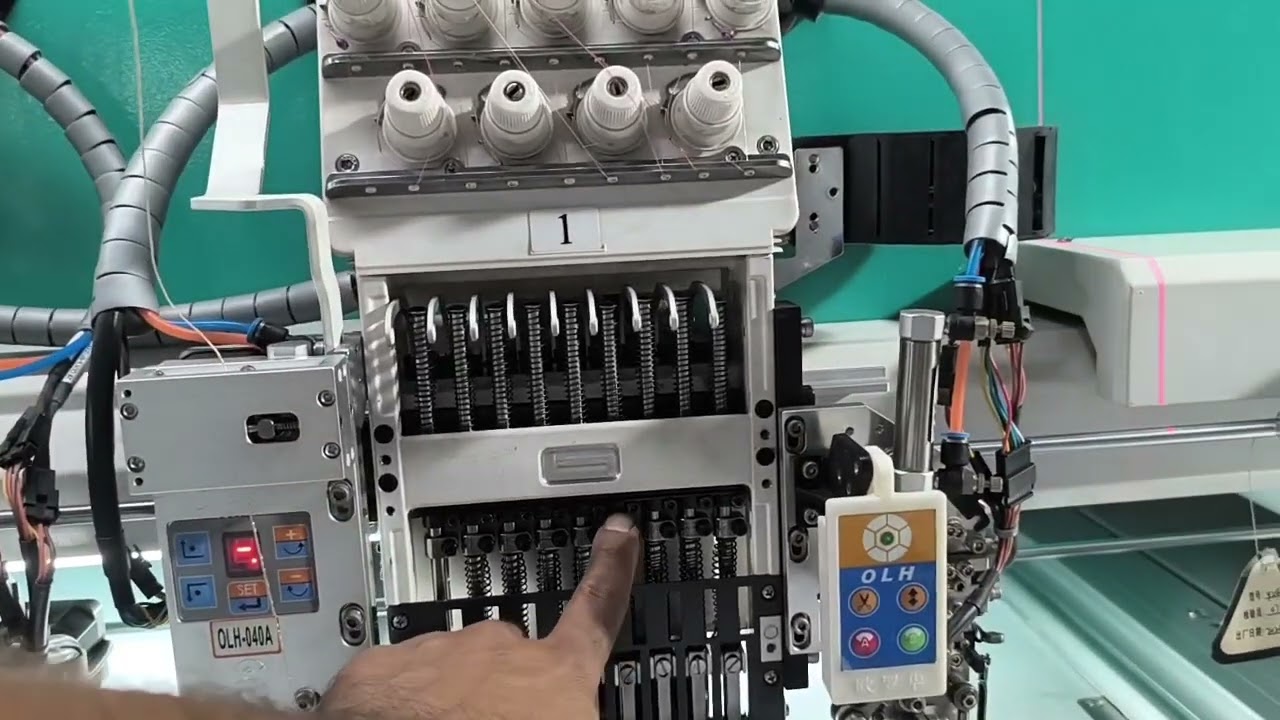 एंब्रॉयडरी मशीन में नीडल नहीं गिरता (देर से गिरता है) Embroidery Machine Tutorial in Hindi.