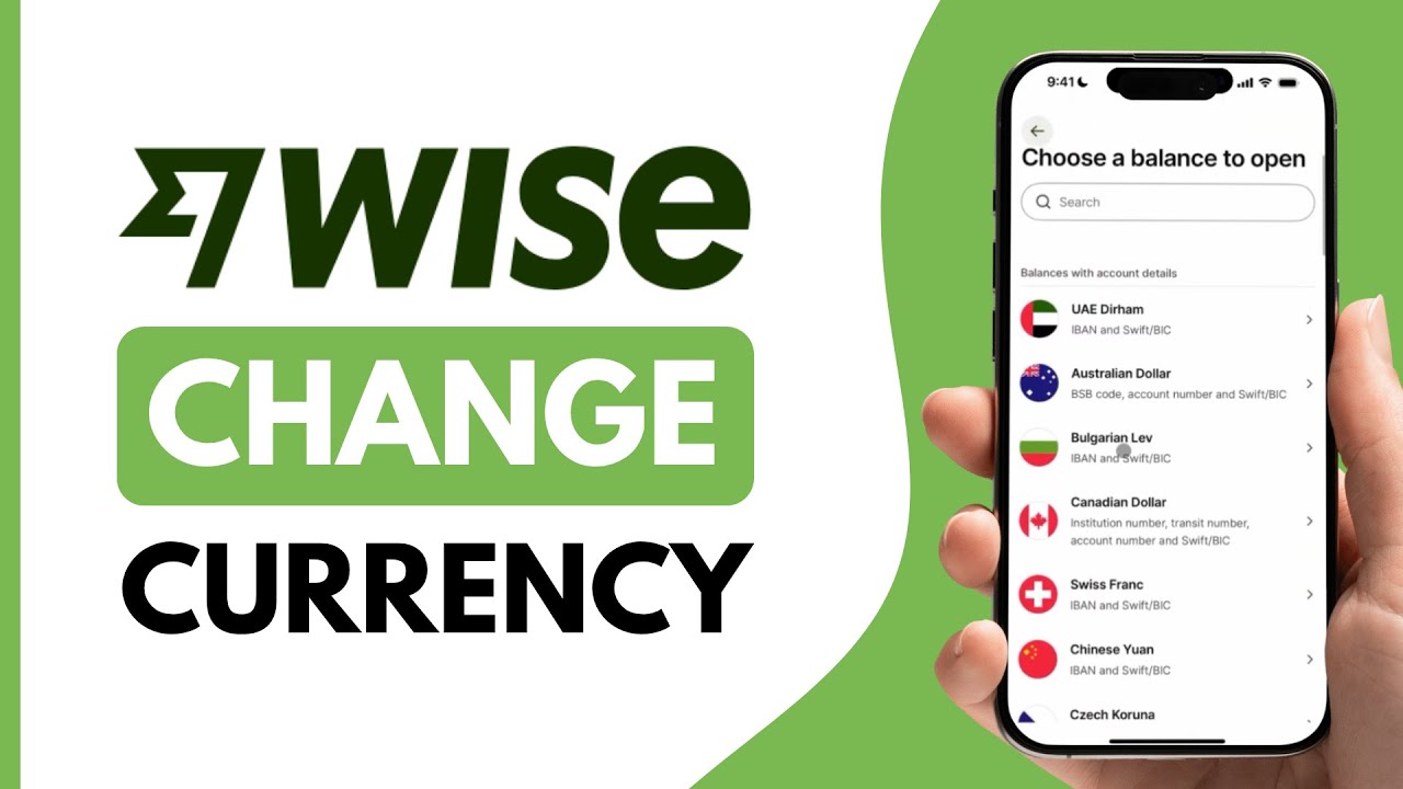 How to Change Currency in Wise - Step by Step