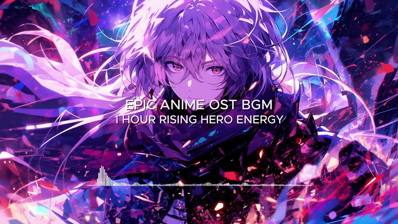 EPIC ANIME OST BGM | 1 HOUR RISING HERO ENERGY