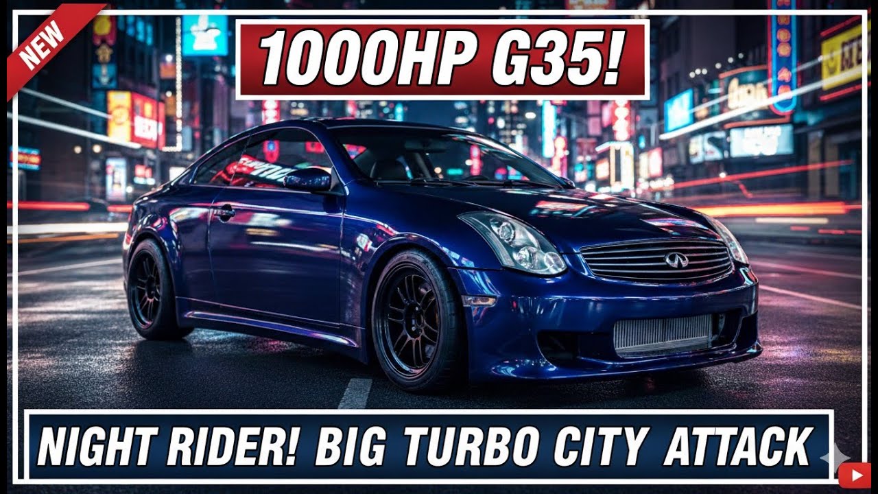 Мой G35 выдал 900 л.с.!! ОНА СУПЕР - ОБЯЗАТЕЛЬНО СЛУШАЙТЕ TURBO!!