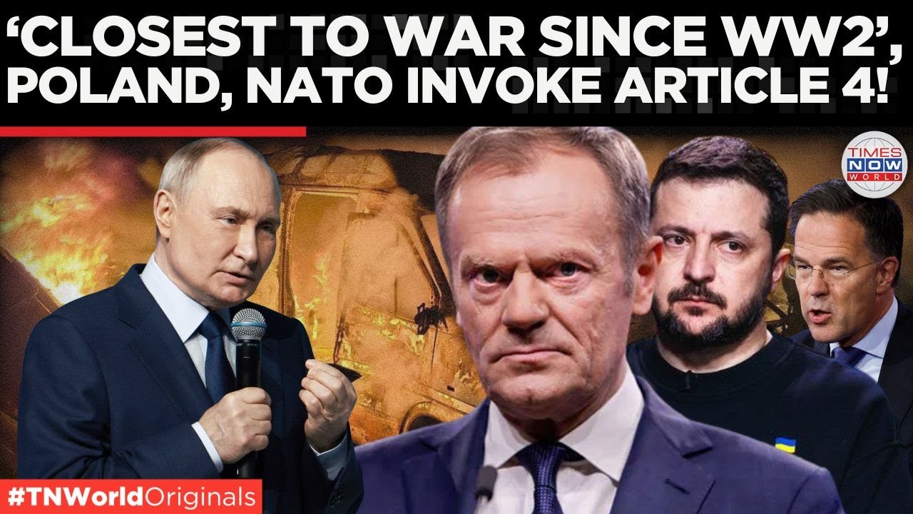 Russia Vs Poland: NATO Article 4 Triggered After Drones Enter From Belarus