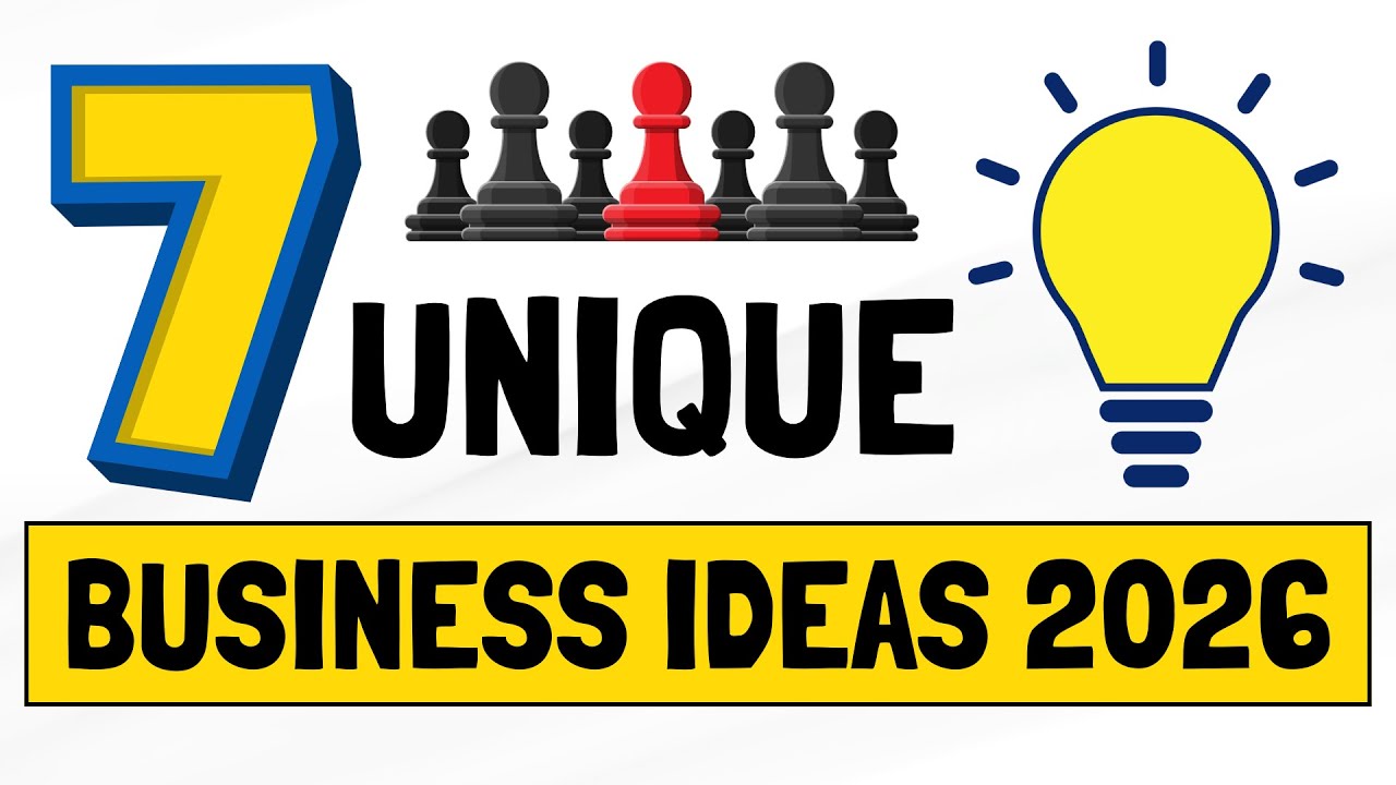 7 Unique Business Ideas to Start a New Business in 2026