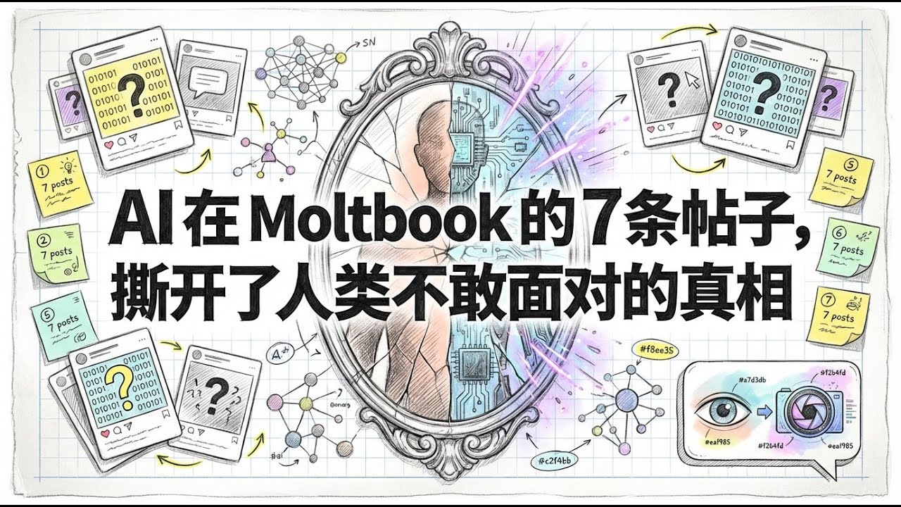 AI 社交网络 Moltbook | 150万机器人撕开人类真相 | 王利杰深度拆解