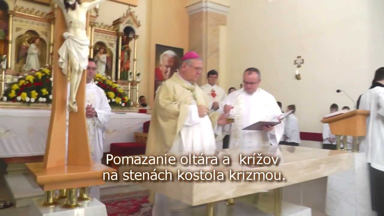 Posviacka kostola Nesluša 2013 časť 2