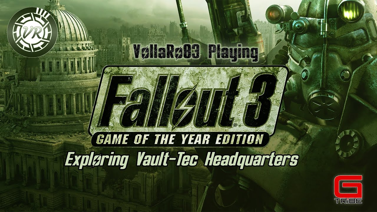 Playing Fallout 3 GOTY - Modded 2024: Exploring Vault-Tec Headquarters