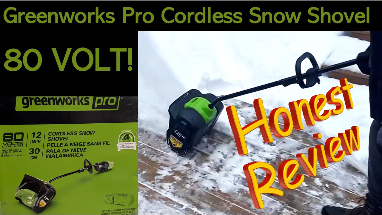 Аккумуляторная лопата для снега Greenworks Pro 80 В длиной 12 дюймов: честный обзор