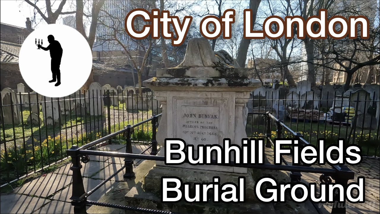 A splendid short walk through Bunhill Fields cemetery