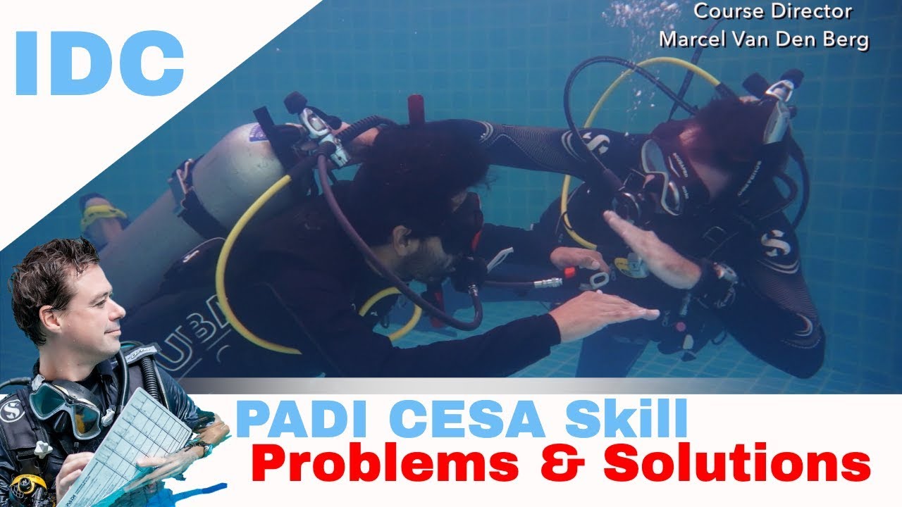 PADI CESA Confined Water Problems & Solutions 🤘 PADI IDC Course