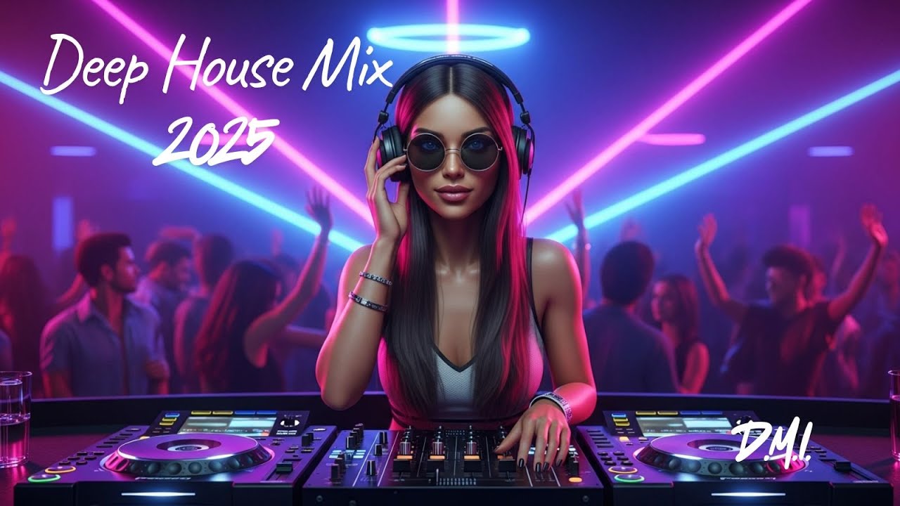 Nightflow Playlist · Deep House 2025 · Aesthetic DJ Girl · Melodic Night Sound #3