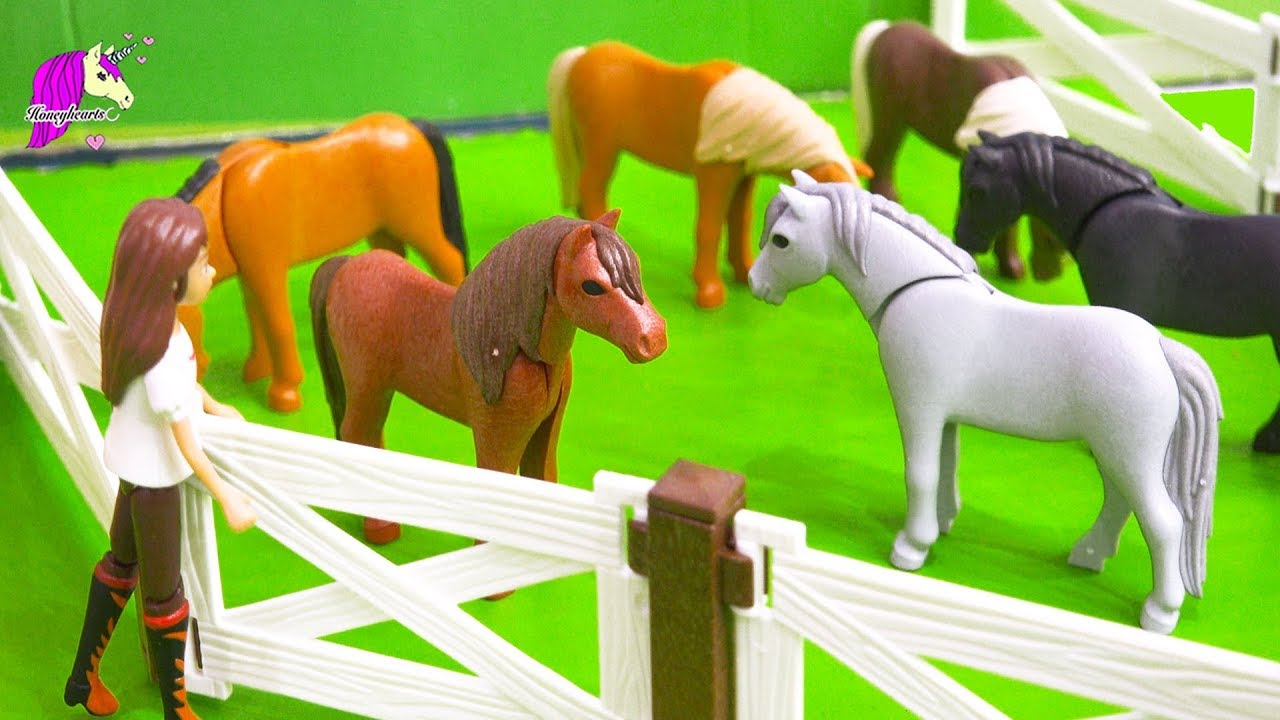 Summer Job ! Spirit Riding Free Playmobil Pony Sitters Part 1