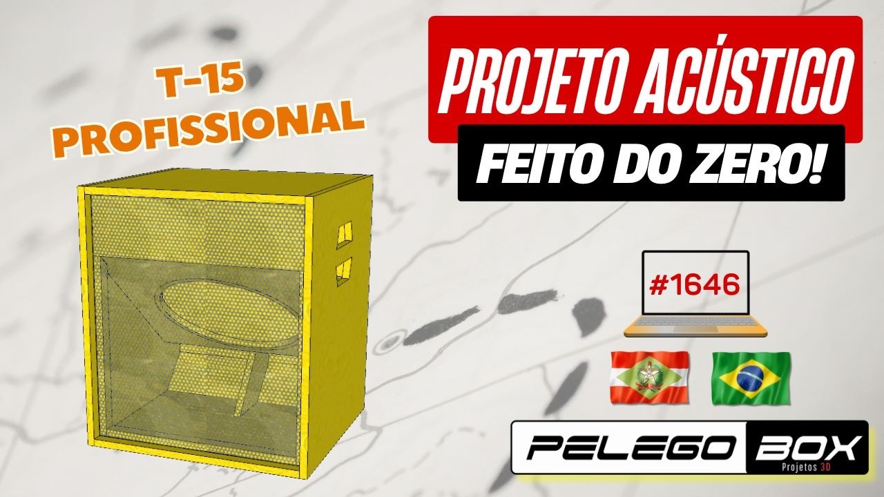 #1646 CAIXA T-15 PROFISSIONAL 1X 15