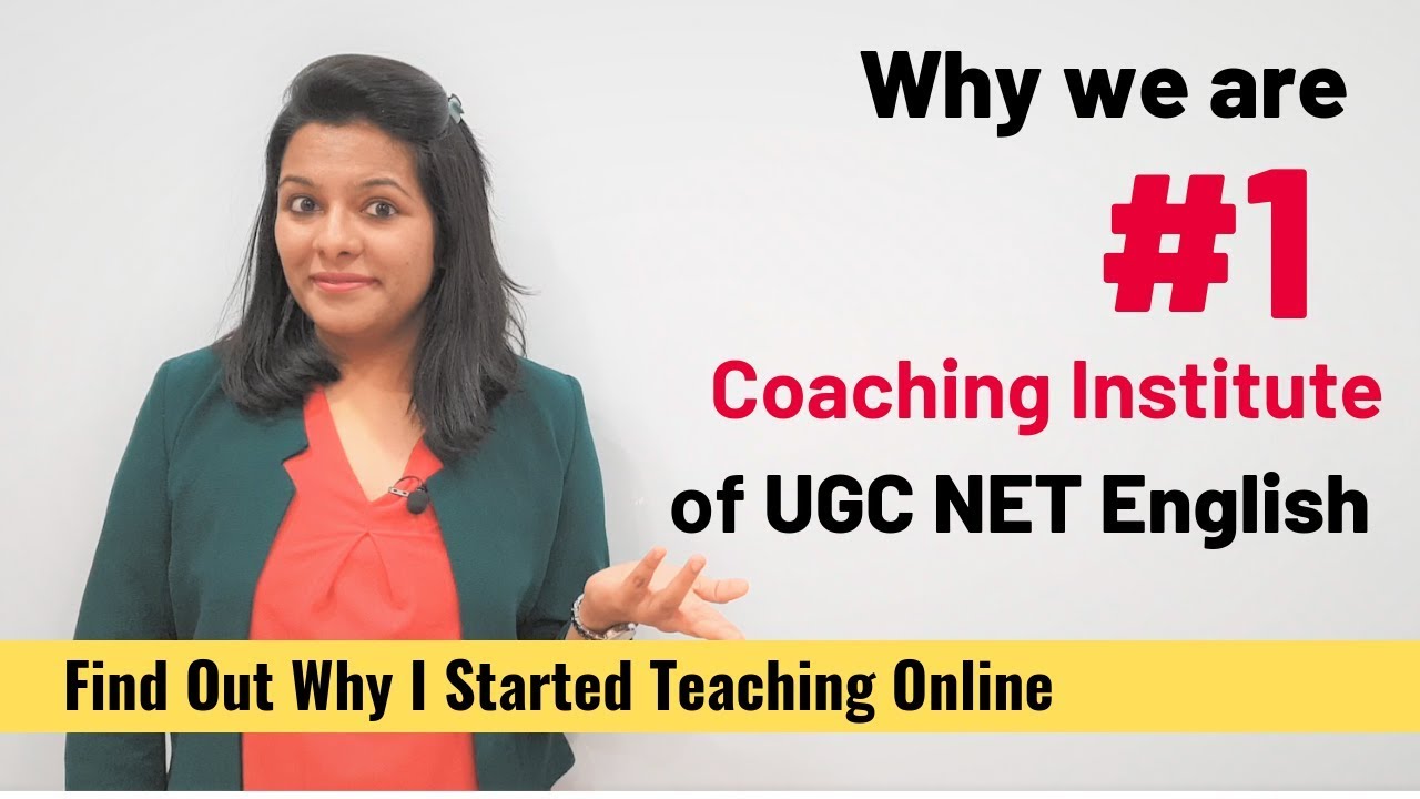 Here's Why We Rank No #1 in UGC NET English Literature Coaching