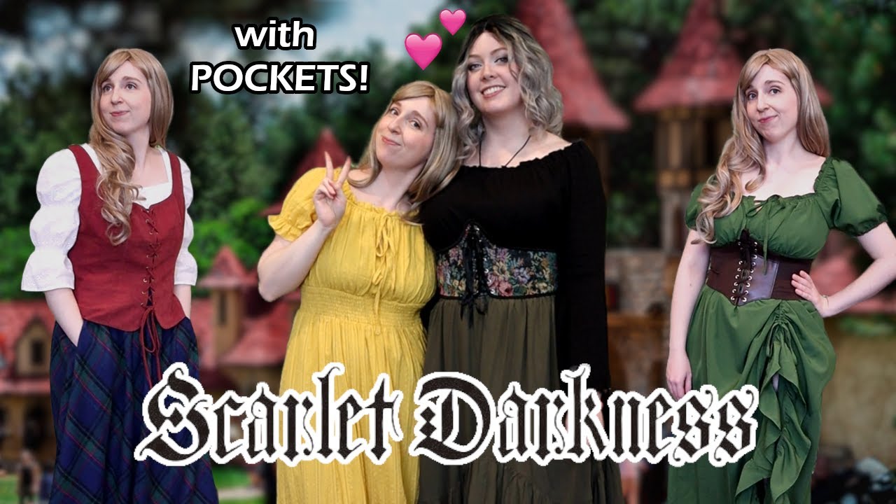 Перевозка одежды Renaissance Faire — с моей девушкой! | Обзор Scarlett Darkness