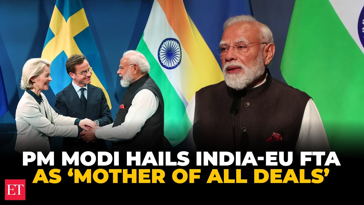 PM Modi in Sweden: India-EU FTA will create new opportunities for industry and investors