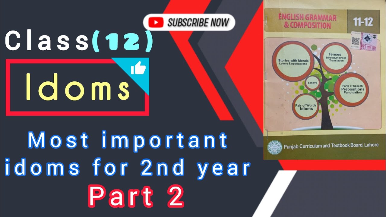 🎓 Title (Part 2):2nd Year English Idioms Part 2 | More Must-Know Idioms with Meanings & Examples