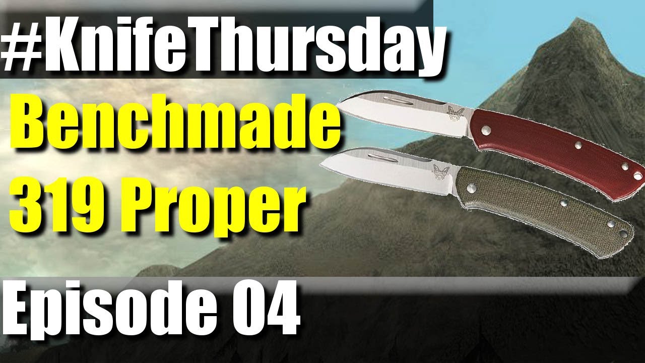 Benchmade 319 Proper Review (Green Micarta) #KnifeThursday Ep.04 |RevHiker
