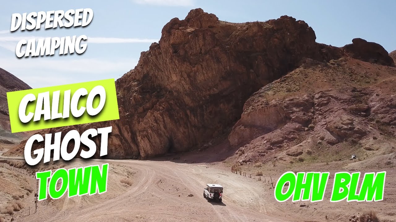 Calico Ghost town BLM free camping #overlanding #carcamping #camping