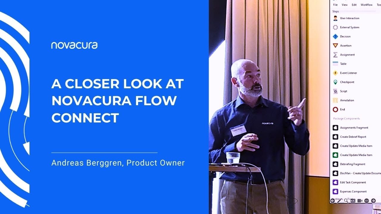 A closer look at Novacura Flow Connect - Andreas Berggren