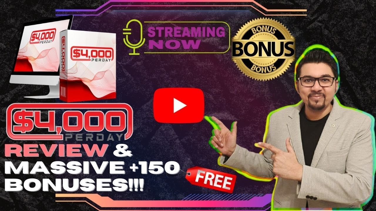 $4000 Per Day Review⚡💻📲Affiliate Hybrid That Makes $4,921.45 In One Day!📲💻⚡Get Free +150 Bonuses💸💰💲
