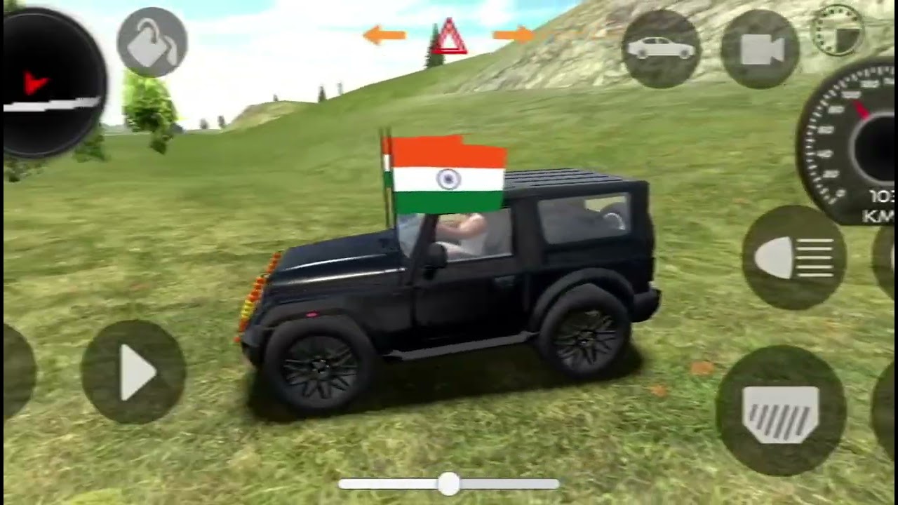 Modified Mahindra 😈Thar Car Games: Indian Cars (Gadi Wala Game) - Car Game #Shadow gamer 019#car