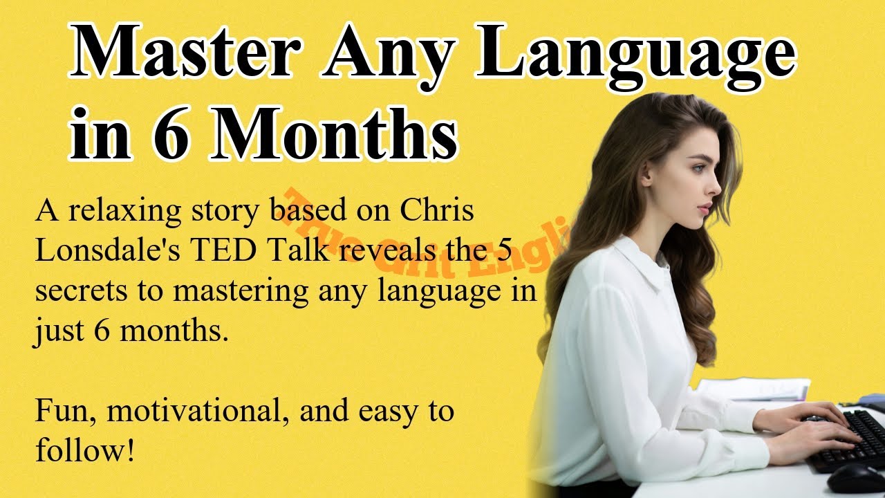 Master Any Language in 6 Months | Chris Lonsdale's Secret | Fun English Story  Relaxing Listen