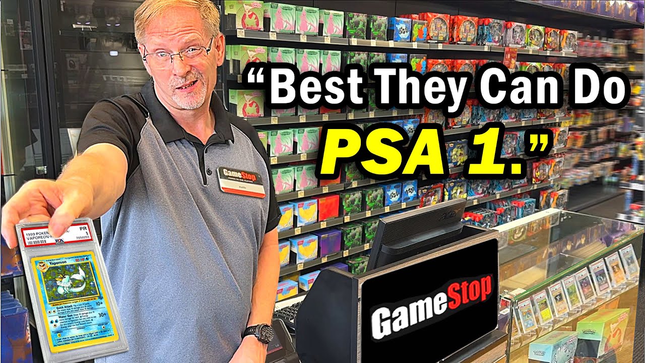 Мне вернули мои оцененные карточки покемонов из GameStop (оно того стоит?)