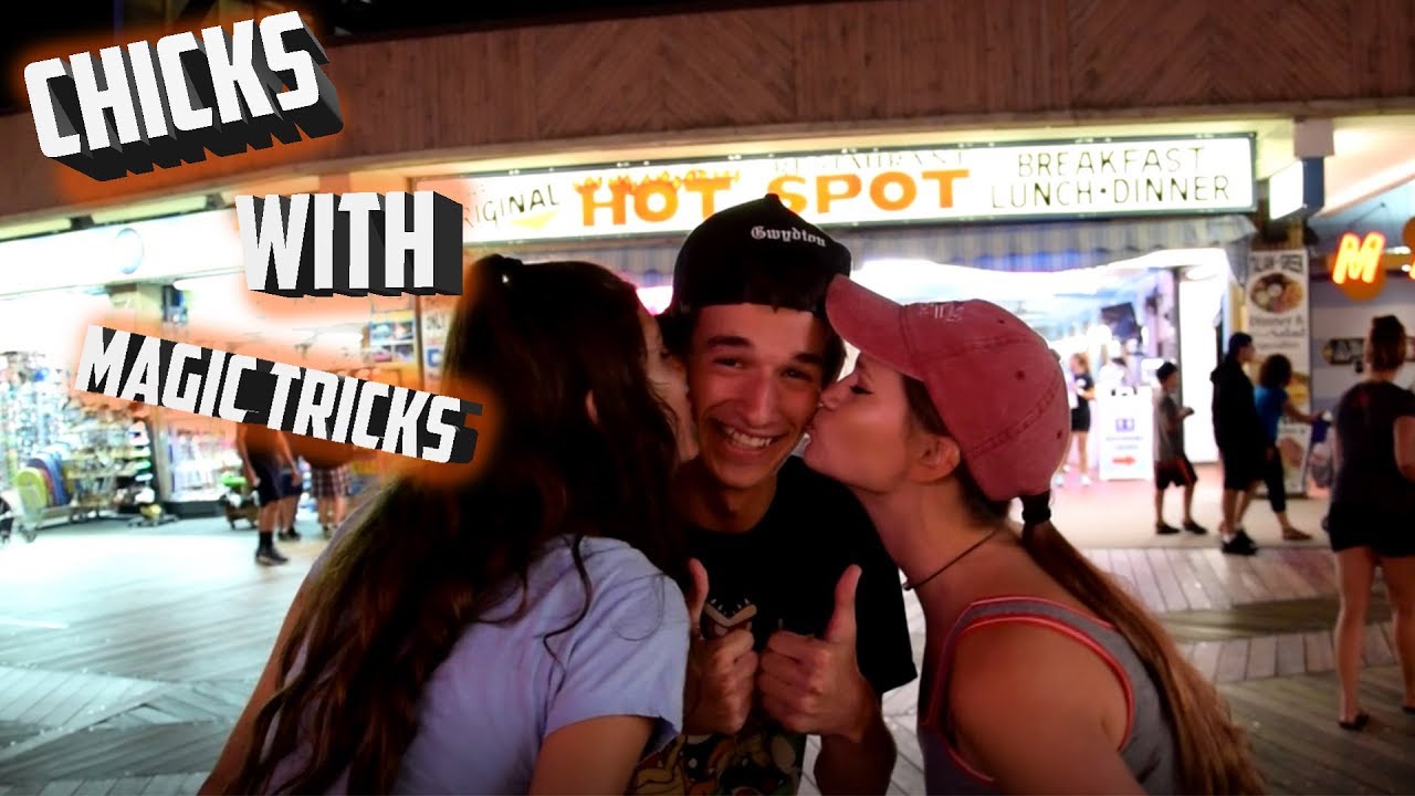 Using Magic Tricks to Get Girls (Chicks With Tricks) Street Magic | The Prophets Magic