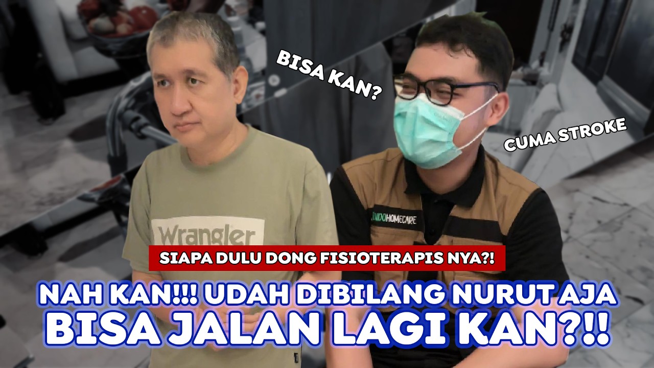 SEMBUH DARI STROKE, BISA JALAN LAGI? TERNYATA LATIHAN-NYA SEPERTI INI!!