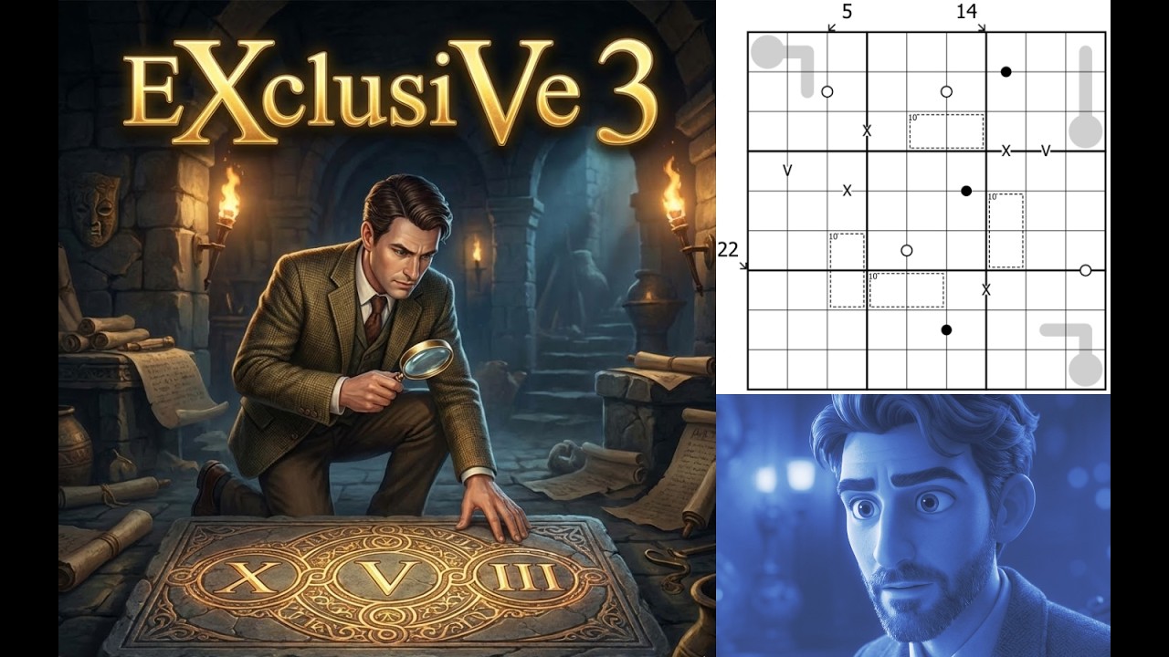EXclusiVe 3 by NurglesGift: A very novel Sudoku variant!