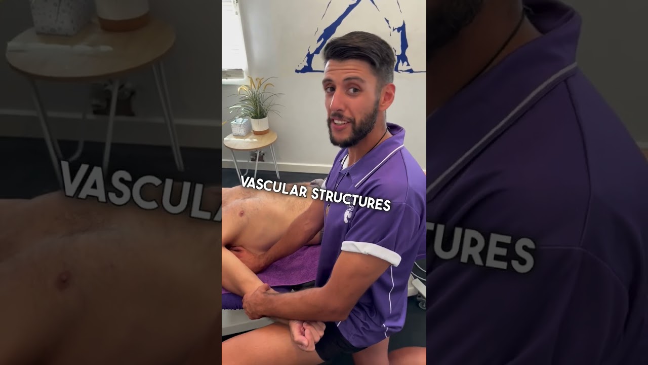 Treating Shoulder Pain with Armpit Release Techniques #shorts