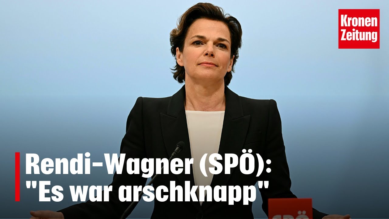 Rendi-Wagner (SP&Ouml;) zieht sich zur&uuml;ck | krone.tv NEWS